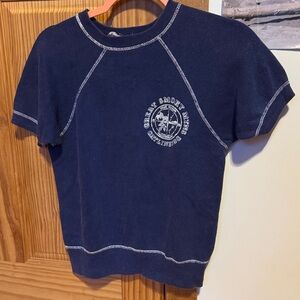 Vintage Great Smoky Mountains short sleeve sweatshirt